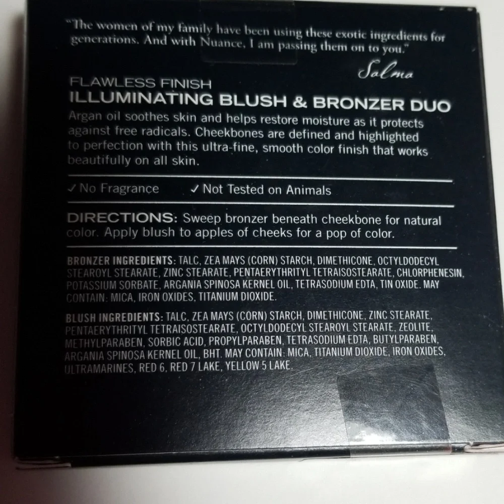 NWT Nuane Golden Pink Illuminating Blush Bronzer